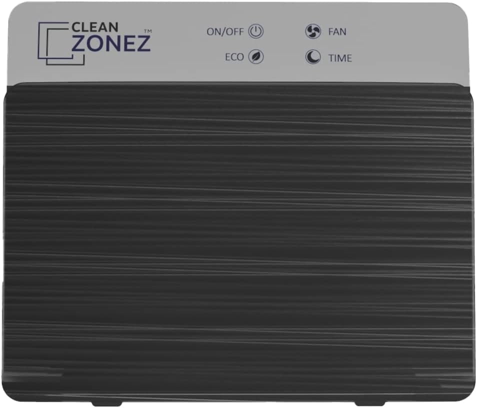 Clean Zonez Built-in HEPA and UV-C Light Wall-Mount Air Purifier