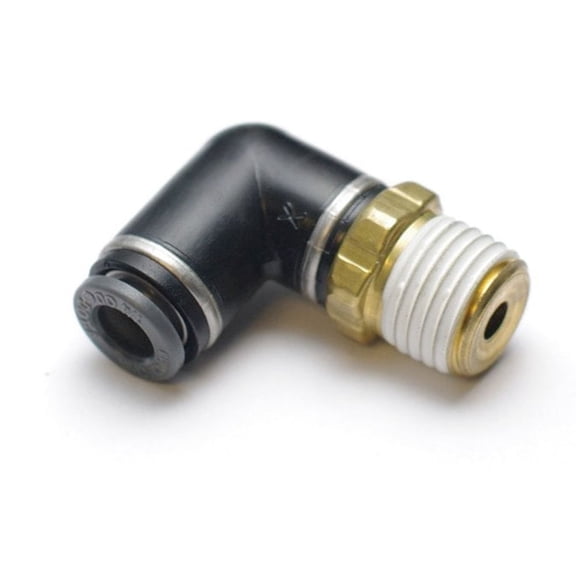 RIDETECH Fitting Elbow Swivel 1/4 NPT to 1/4 Airline
