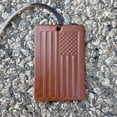 thumbnail image 1 of Air Flair | Car Leather Air Freshener |Old Glory | Rectangle American Flag Butt Naked Scent, 1 of 1