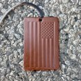 thumbnail image 1 of Air Flair | Car Leather Air Freshener |Old Glory | Rectangle American Flag Leather Scent, 1 of 1