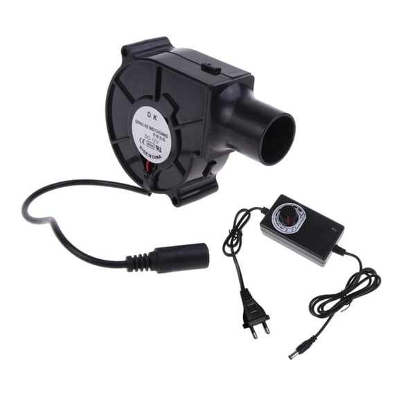 Air Flow 110 220 AC Powered Fan Variable Speed Controller Picnic Barbecue Fan