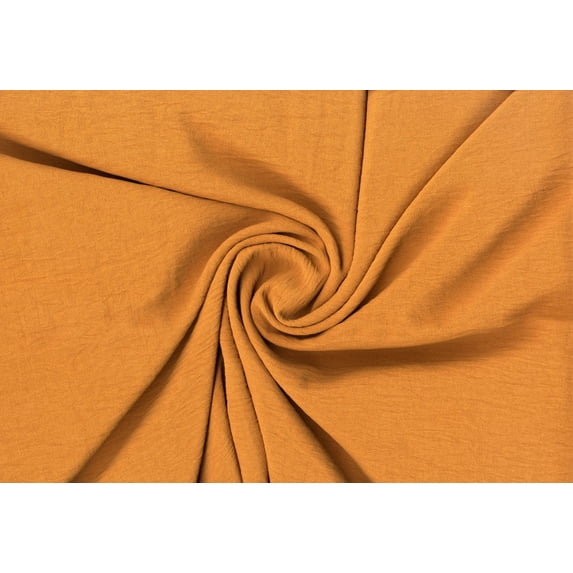Air Flow Brooklyn Fabric Woven Soft Dress Sewing Craft Polyester Blouse (COPPER, ByYard)