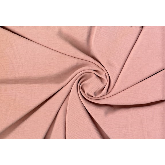 Air Flow Brooklyn Fabric Woven Soft Dress Sewing Craft Polyester Blouse (PINK, ByYard)