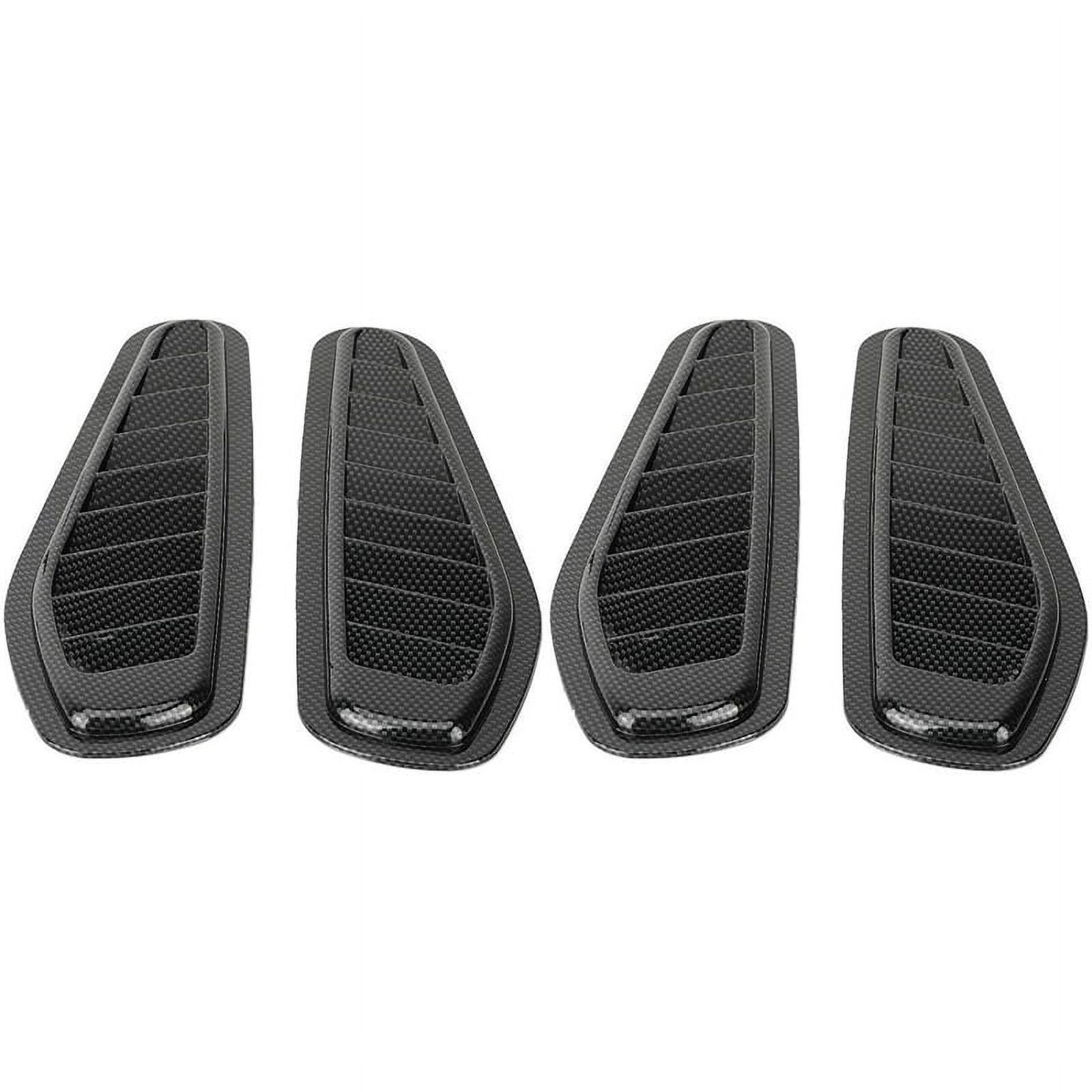 Carbon Fiber Universal Car Air Flow Intake Hood Scoop Bonnet Vent Cover Decorative Sticker | PH