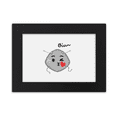 thumbnail image 1 of Air Fly Kiss Lovely Head Expression Desktop Photo Frame Ornaments Picture Art Painting, 1 of 4