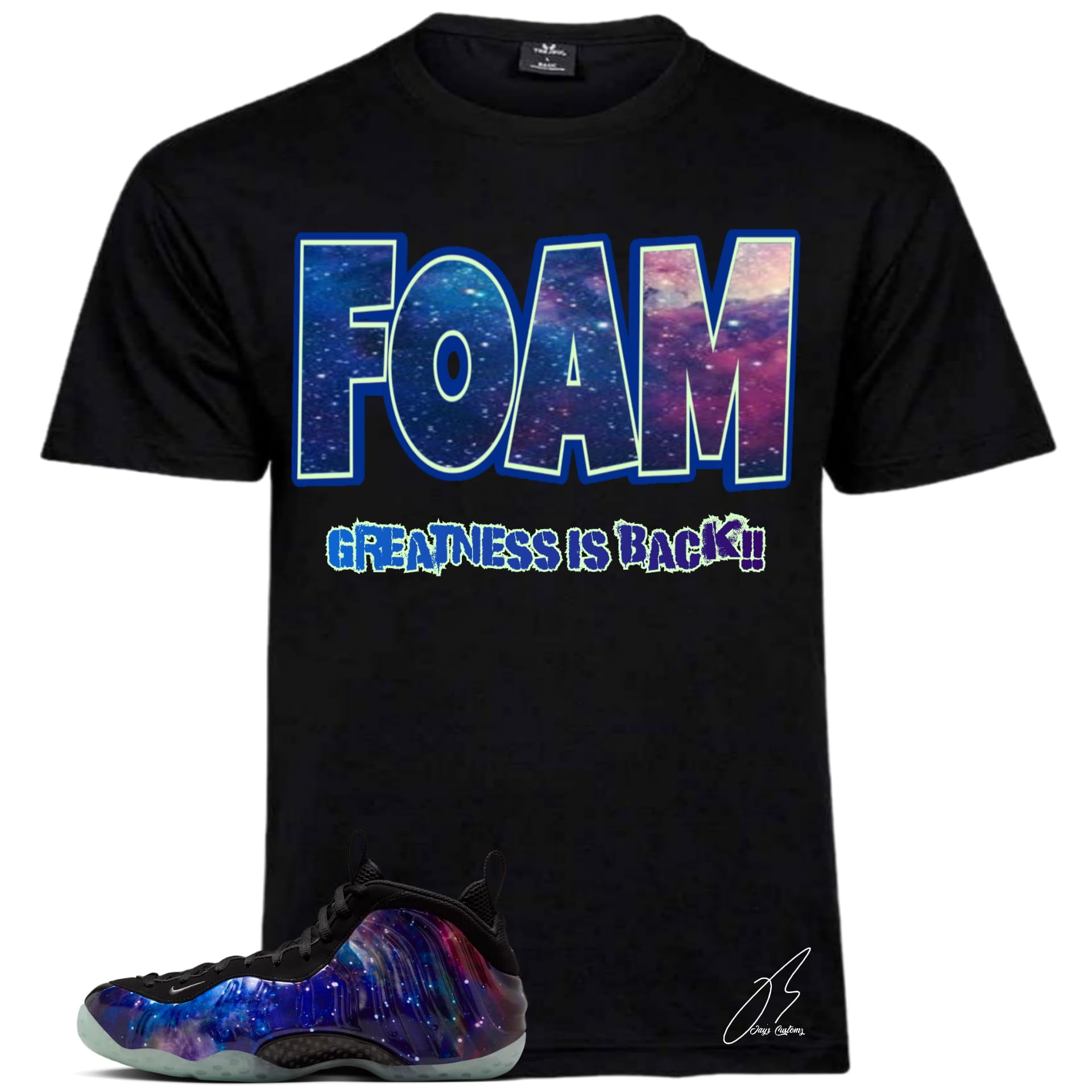 foamposite galaxy shirt