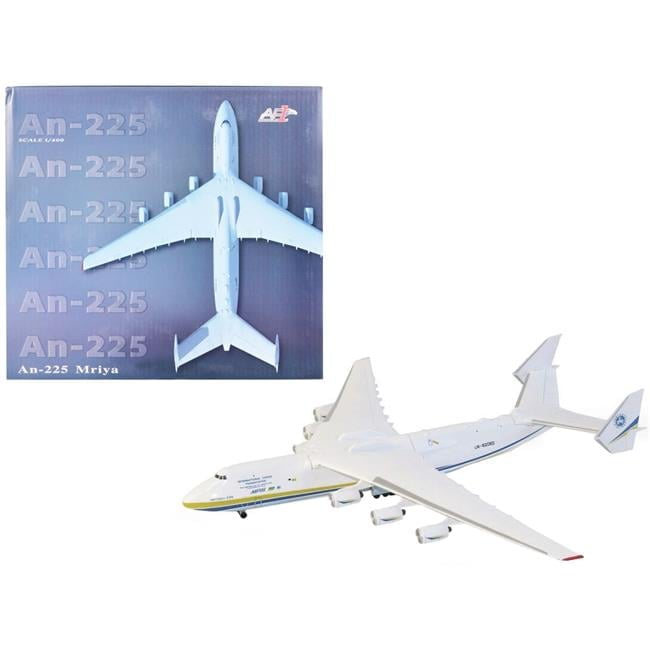 Antonov An-225 Mriya 1/400 Scale White Diecast Model Aircraft