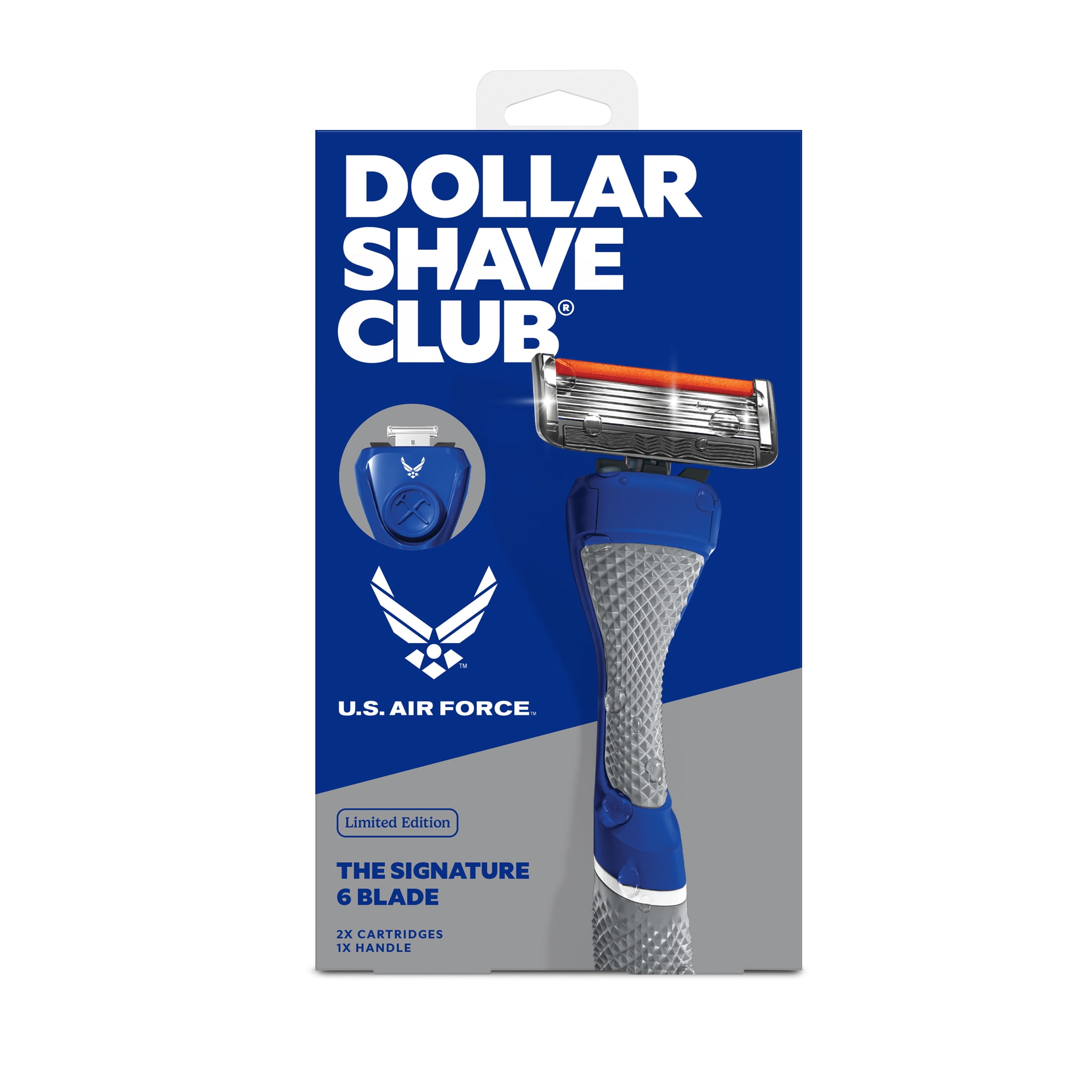 Dollar Shave Club Military Air Force 6-Blade Razor Starter Set
