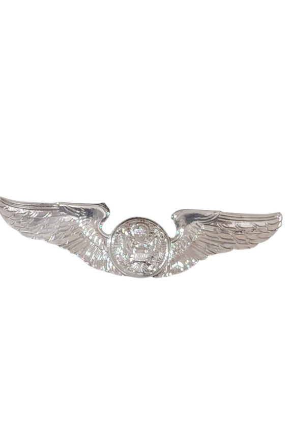 Air Force Aircrew Operations Mini Badge Pin, 2"W x 1/2"H, NIP, Clutch Back Pins