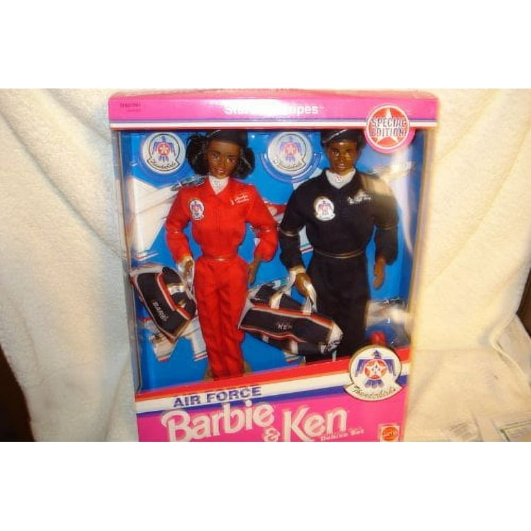 Air Force Barbie and Ken Deluxe Set African American