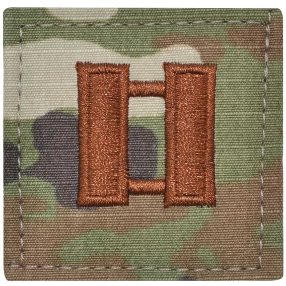 Air Force Captain (CPT) Rank OCP/Scorpion with Hook and Loop