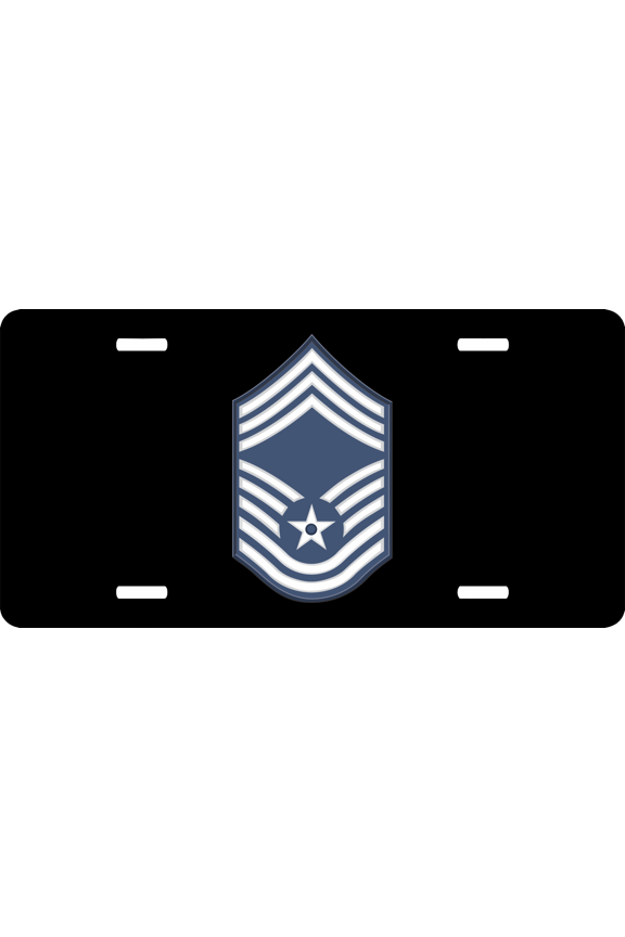 Air Force Chief Master Sergeant License Plate