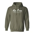thumbnail image 1 of Air Force Core Values Adult Hooded Sweatshirt, 1 of 3