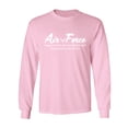thumbnail image 1 of Air Force Core Values Adult Long Sleeve T-shirt, 1 of 3