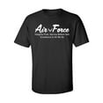 thumbnail image 1 of Air Force Core Values Adult Short Sleeve T-shirt, 1 of 4