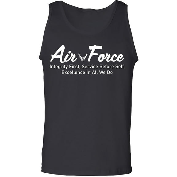 Air Force Core Values Adult Tank Top