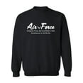 thumbnail image 1 of Air Force Core Values Crewneck Sweatshirt, 1 of 3