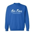 thumbnail image 1 of Air Force Core Values Crewneck Sweatshirt, 1 of 3