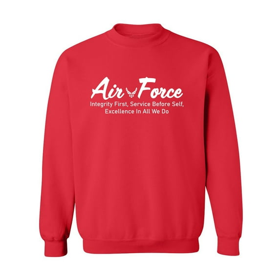 Air Force Core Values Crewneck Sweatshirt