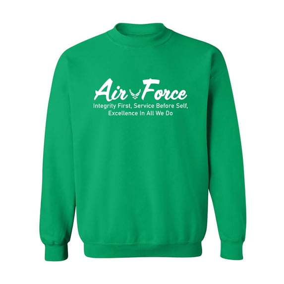 Air Force Core Values Crewneck Sweatshirt