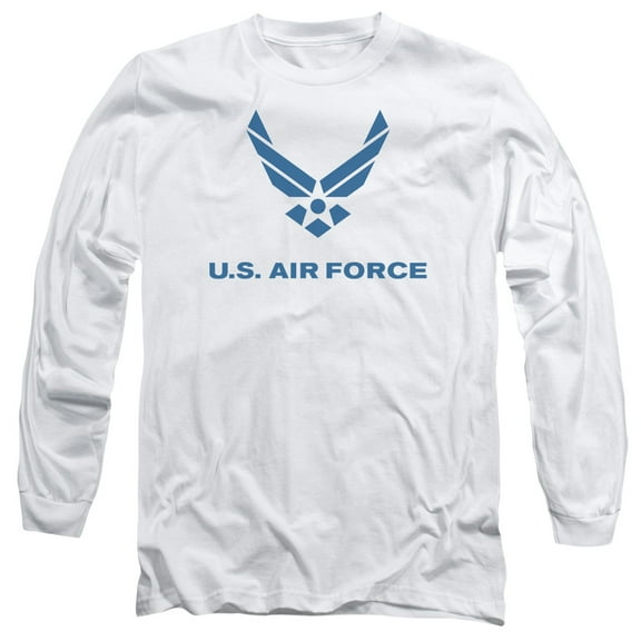 Air Force - Distressed Logo - Long Sleeve Shirt - X-Large