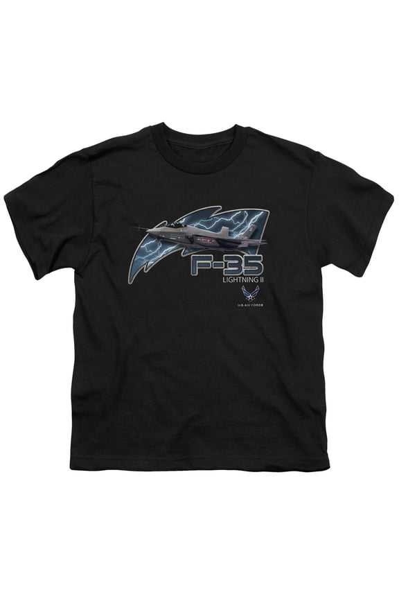Air Force - F35 - Youth Short Sleeve Shirt - Small