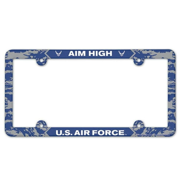 Air Force Falcons Plastic License Plate Frame