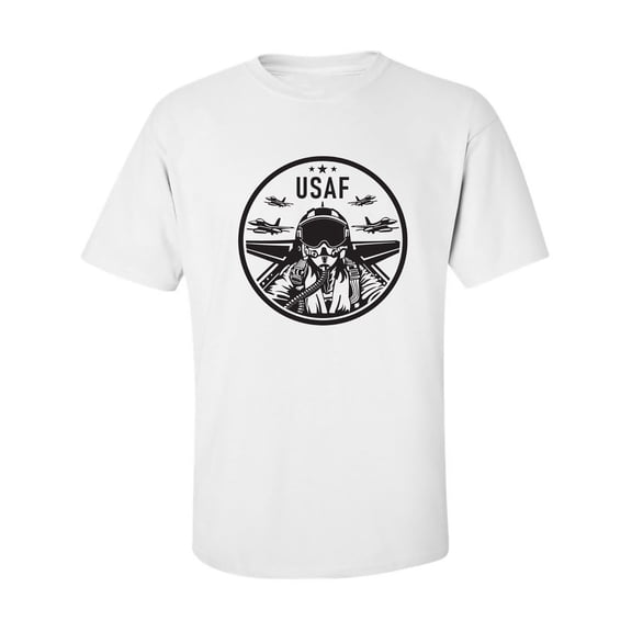 Air Force Fighter Jet Adult Short Sleeve T-shirt