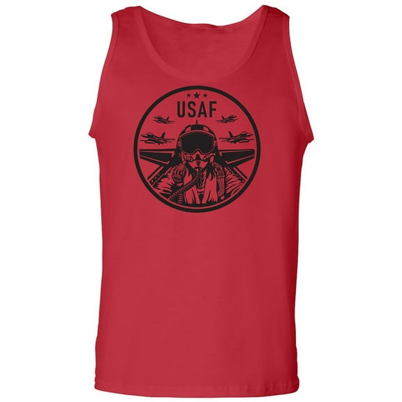 Air Force Fighter Jet Adult Tank Top
