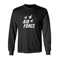 thumbnail image 1 of Air Force Fighter Planes Adult Long Sleeve T-shirt, 1 of 3