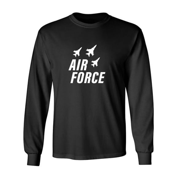 Air Force Fighter Planes Adult Long Sleeve T-shirt