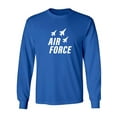 thumbnail image 1 of Air Force Fighter Planes Adult Long Sleeve T-shirt, 1 of 3