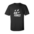 thumbnail image 1 of Air Force Fighter Planes Adult Short Sleeve T-shirt, 1 of 4