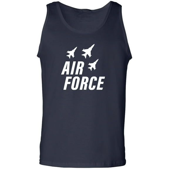 Air Force Fighter Planes Adult Tank Top
