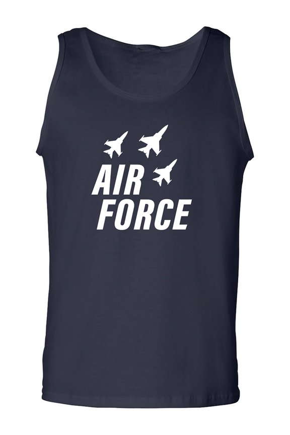 Air Force Fighter Planes Adult Tank Top