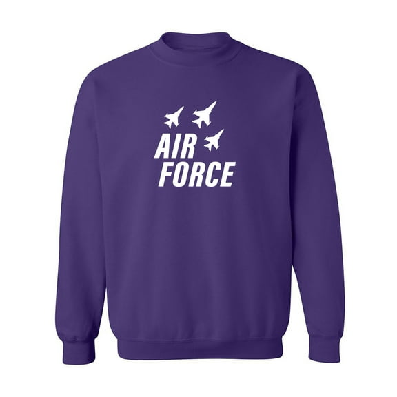 Air Force Fighter Planes Crewneck Sweatshirt