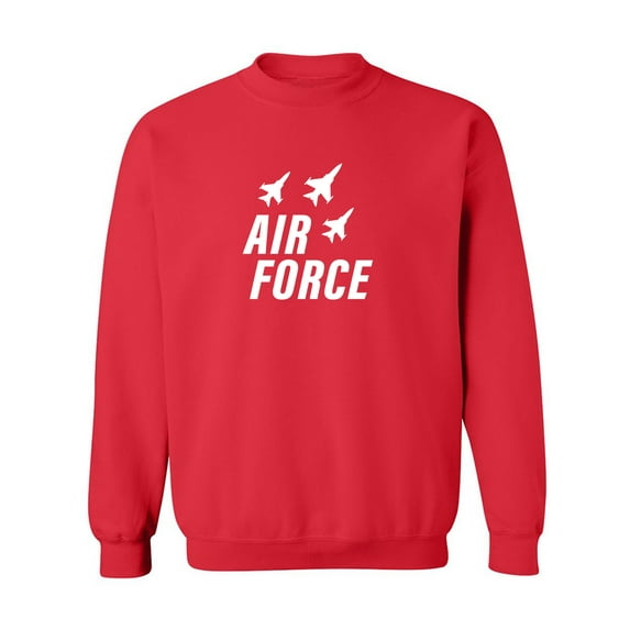 Air Force Fighter Planes Crewneck Sweatshirt