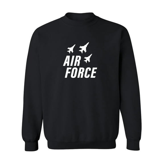 Air Force Fighter Planes Crewneck Sweatshirt