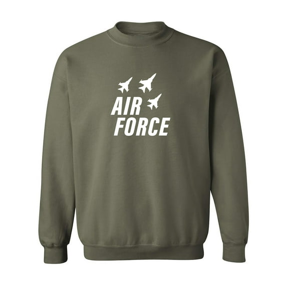 Air Force Fighter Planes Crewneck Sweatshirt