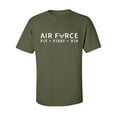 thumbnail image 1 of Air Force Fly Fight Win Adult Short Sleeve T-shirt, 1 of 4