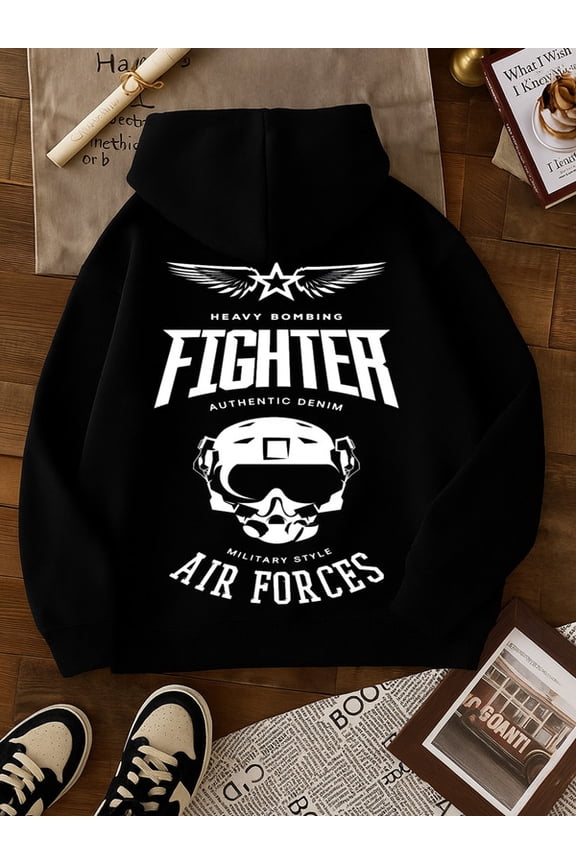 Air Force Hoodie sweatshirt Veteran for men hoodies black Comfortable for Casual Wear gift high quality funny autumn casual high quality autumn winter army fist Funny Unisex hoodie
