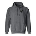 thumbnail image 1 of Air Force Left Chest Adult Hooded Sweatshirt, 1 of 3