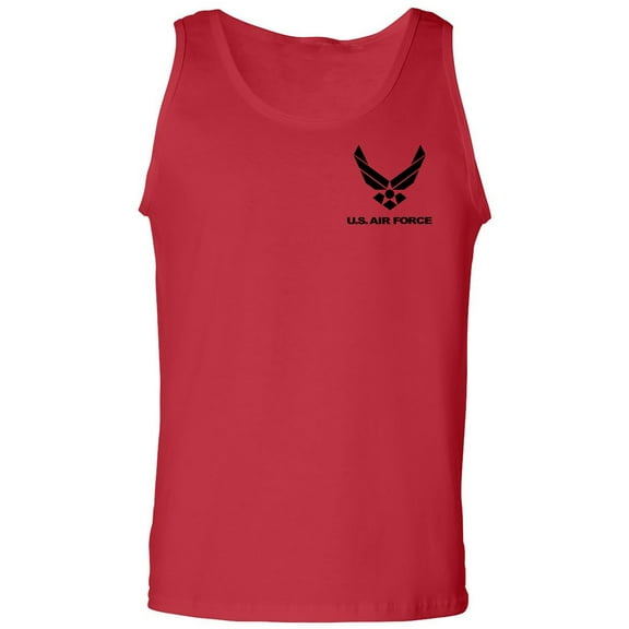 Air Force Left Chest Adult Tank Top