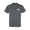 thumbnail image 1 of Air Force Lines White Ink Adult Short Sleeve T-shirt, 1 of 4