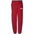 thumbnail image 1 of Air Force Lines White Ink Elastic Bottom Sweatpants, 1 of 2