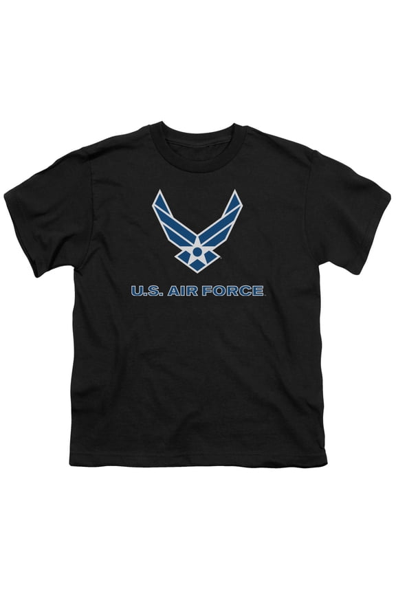 Air Force - Logo - Youth Short Sleeve Shirt - Medium