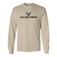 thumbnail image 1 of Air Force Long Sleeve T-Shirt in Sand, 1 of 3