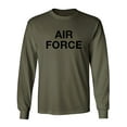 thumbnail image 1 of Air Force Long Sleeve T-Shirt in military green, 1 of 3