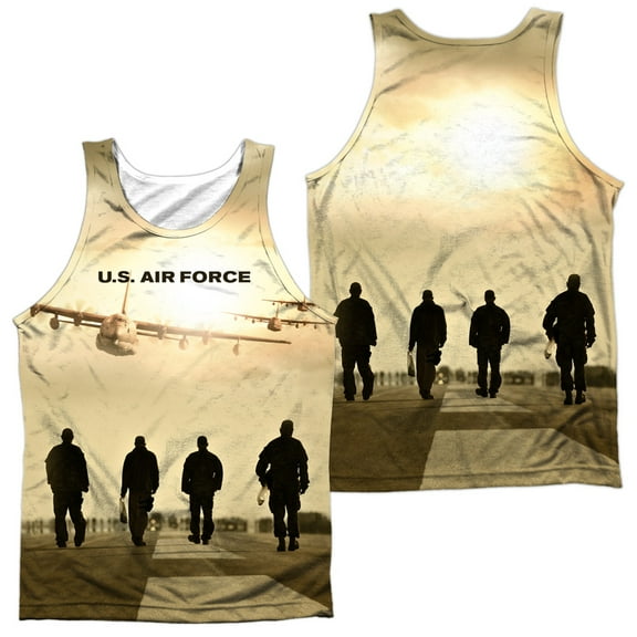 Air Force - Long Walk (Front/Back Print) - Tank Top - Small