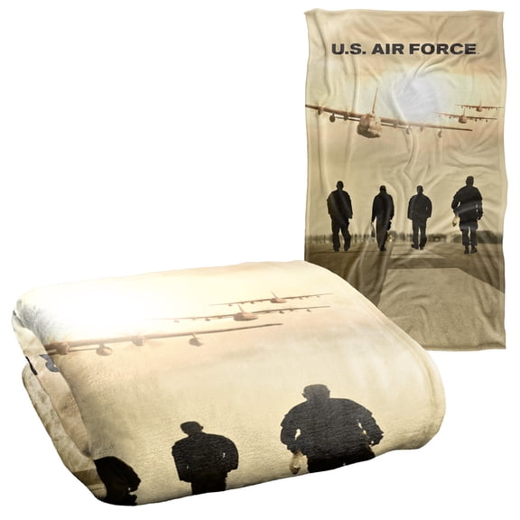 Air Force Long Walk Silky Touch Super Soft Throw Blanket 36" x 58"